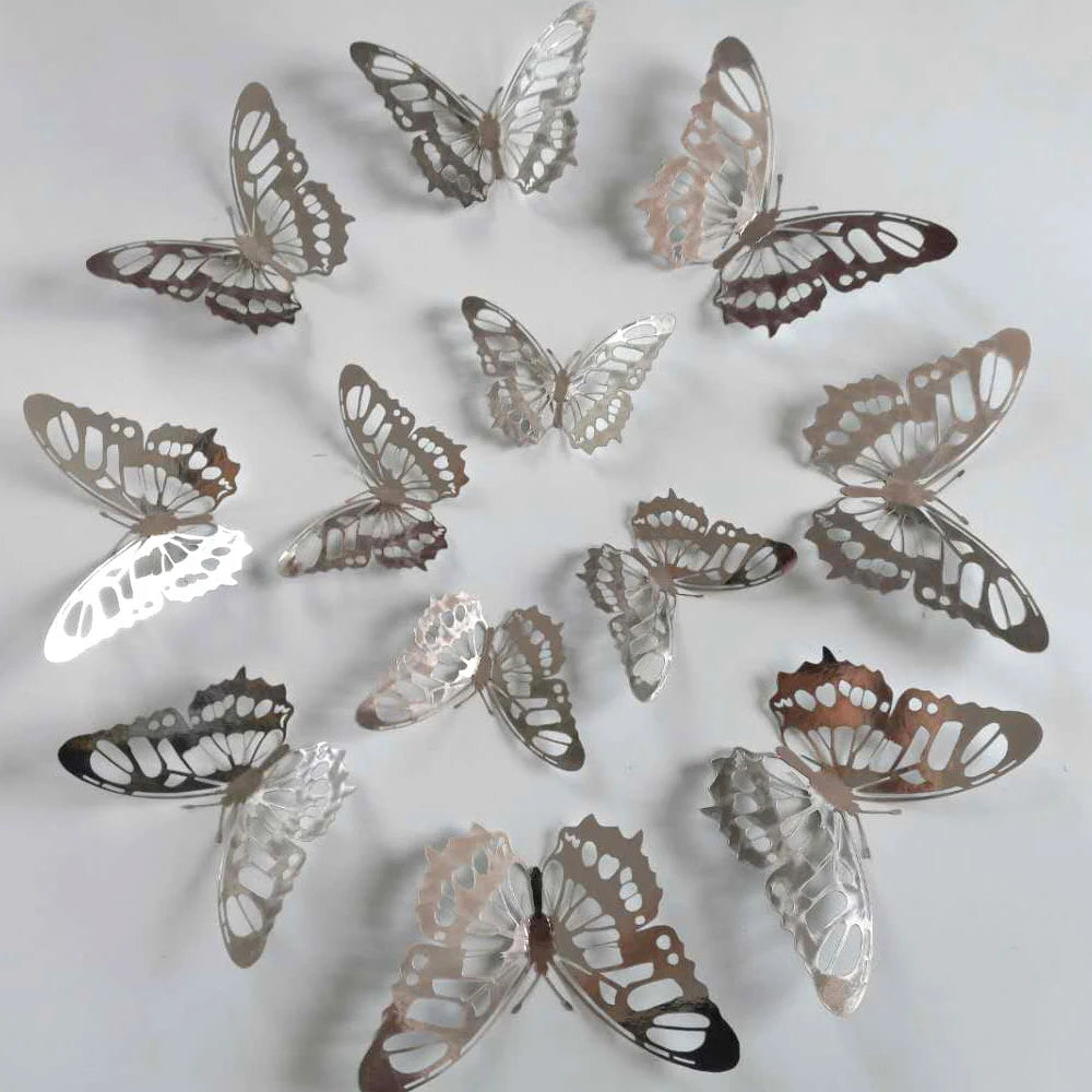 3D Wall Butterfly Stickers